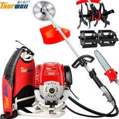 道什威尔 TOSRWELL 割草机高枝锯松土锄草四冲程汽油割灌机除草机打草坪灌木切割多功能农用开荒神器园林工具