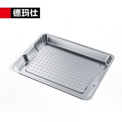 德玛仕（DEMASHI） 蒸饭柜蒸盘有孔蒸盘蒸饭柜配件不锈钢托盘【304材质】KZ-50-360