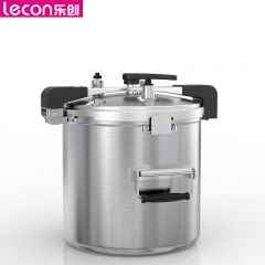 乐创（lecon） LC-J-YD37 商用高原压力锅 304不锈钢高海拔户外高压锅燃气适用 37L
