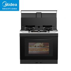美的（Midea） JJZT–FX90集成灶一体式 变频26风量 蒸汽洗 5.2kW燃气灶 大容量 蒸烤箱一体机