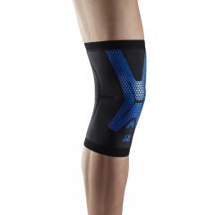 LP 运动护膝四季透气跑步篮球羽毛球膝关节通用 轻量炫能CT71蓝色S