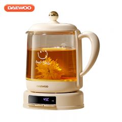 大宇（DAEWOO） YS11S小气泡养生壶 炖煮壶一体煮茶器迷你小型烧水壶办公室玻璃0胶水花茶燕窝 智能恒温1.5L炖盅款