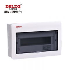 德力西电气 配电箱 家用强电箱 暗装空开断路器照明箱 透明门CDEN1 18回路