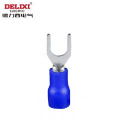 德力西电气 SV3.5-4 叉形预绝缘端头 厚0.8mm (250只/袋) 蓝 DHASV305M4UHB