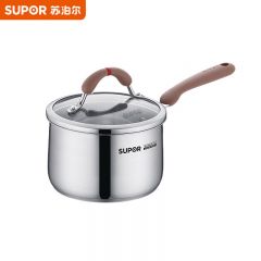 苏泊尔（SUPOR） RT16AA1小红圈304不锈钢奶锅芯彩系列16cm明火电磁炉通用