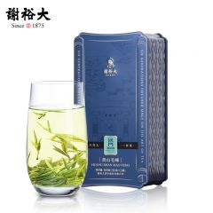 谢裕大 茶叶 新茶上市 黄山毛峰 雨前头采 铭门2000听装 绿茶90g