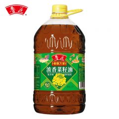 鲁花 食用油 低芥酸浓香菜籽油5L 香飘万家 非转基因物理压榨