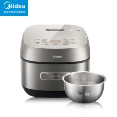 美的（Midea） CFB4065S电饭煲0涂层316L不锈钢3-4-5-8个人电饭锅4l家用智能ih加热无涂层柴火饭煮饭锅4L