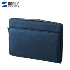 山业（SANWA） IN-CAC1NV苹果电脑包手提内胆包笔记本包毛绒内胆深蓝色13.3英寸