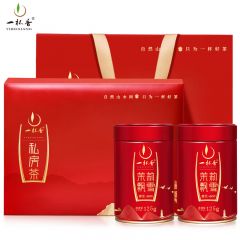 一杯香 茶叶茉莉花茶飘雪横县特级250g新茶礼盒装茉莉绿茶（125g*2罐）