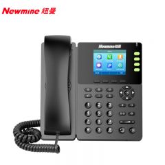 纽曼（Newmine） HL2008TSD-328(R) IP电话机 商务办公座机 POE供电 智能通讯录 录音电话 六方会议彩屏电话