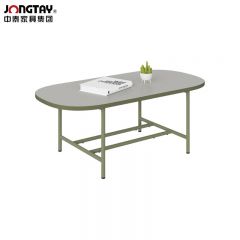 中泰（jongtay） J-OKE-Q12现代简约椭圆形茶几边几 1200W×600D×450H