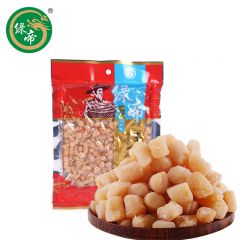 绿帝 淡扇贝干瑶柱海鲜干货淡干精选贝肉元贝煲汤煮粥火锅食材 干贝250g 1袋