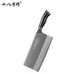 十八子作 SL1608-AB 复合钢刀具家用菜刀加厚防腐蚀手柄加固典雅斩切刀