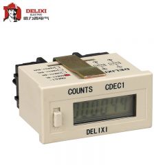 德力西电气（DELIXI ELECTRIC） 超小型电子计数器；CDEC1-6H