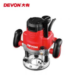 大有（Devon）大功率电木铣1324木工雕刻机开槽修边机双手柄锣机电动工具 1324（1880W带调速）
