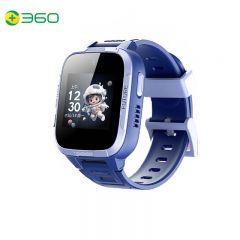 360 W323P 儿童电话手表9xs九重安全定位防水4G男女孩学生可插卡视频通话拍照运动电子智能手表手环男女表蓝