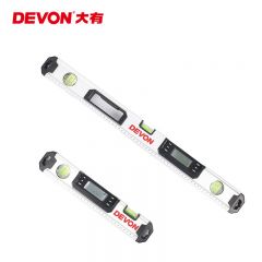 大有（Devon）数显水平仪水平尺9418高精度带强磁电子角度水平尺精度自动找平 30厘米水平尺