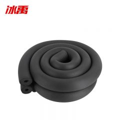 冰禹 BYX-08 橡塑保温管套 空调太阳能水管防冻棉套 内φ43mm*厚20mm 1.8m 卷