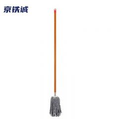 京铁诚 木杆棉线拖把 40cm-铁头物业学校老式拖把棉线尘推