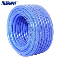 海斯迪克 水管软管 4英分PVC塑料水管 进水管蛇皮管四季软管 30米/卷