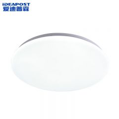 爱迪普森（IDEAPOST） led吸顶灯 办公室会议室走廊灯 现代圆形面包灯 过道灯 33cm/18W无极调光