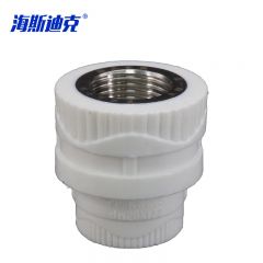 海斯迪克 PPR内丝直接PPR直接接头直通管配件20×3/4