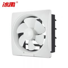 冰禹 BYX-07 弧面塑料百叶窗换气扇 墙壁排气扇排风扇 白色 12寸 个