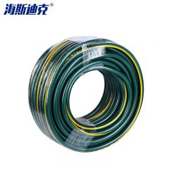 海斯迪克 PVC增强软管 四季塑胶管牛筋排水管墨绿色 6分(内径20mm)50米/卷