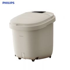 飞利浦（PHILIPS） PPM3212F 小白桶泡脚桶躺泡免洗电动按摩足浴盆全自动加热泡脚盆