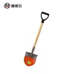 捷诺立（JNL）N50229 农用钢锹铁铲 长木柄铁锹 50锰钢尖锹+椿木柄D把共1.24米