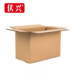 伏兴 特硬瓦楞纸箱4#（350*190*230）AB瓦特硬5层 20只装