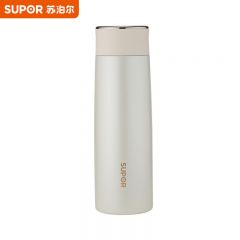 苏泊尔（SUPOR） KC43HW10保温杯316L不锈钢男女士水杯子茶水分离商务便携智能显温430ml
