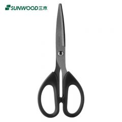 三木（SUNWOOD） P72 160mm不锈钢剪刀 黑色 办公家用生活家用裁缝剪剪子美工剪手工剪