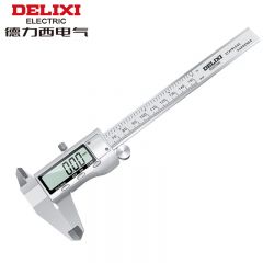 德力西电气（DELIXI ELECTRIC）数显游标卡尺高精度电子家用小型工业级文玩深度高度油标卡尺带表 DVC S1 数显游标卡尺 200mm