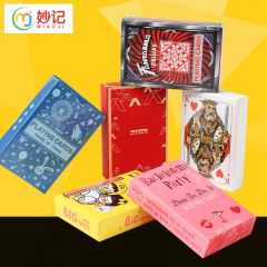 妙记 扑克牌定制扑克广告牌定做企业LOGO安全宣传卡片定制1副（3000副起订）