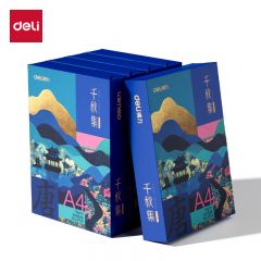 得力（deli）ZF002国风复印纸·唐A4-70g-5包/箱